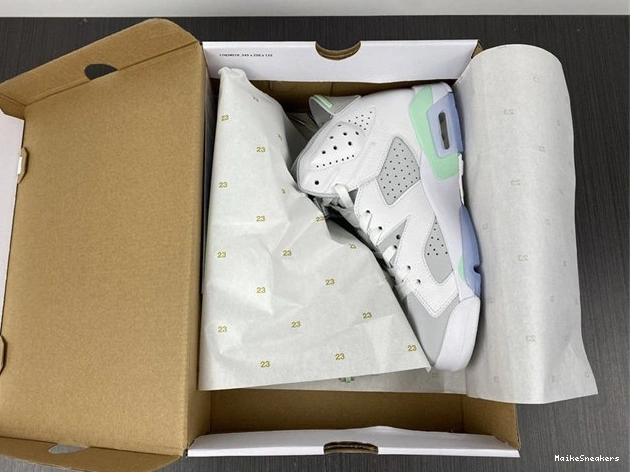 MaikeSneakers 4034 Efficient Foam Jordan6 Mint DQ4914- 1024